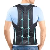 PAZAPO Posture Corrector for Men and Women - Back Brace Full Back Support Straightener for Hunchback - Upper and Lower Lumbar to Relieve,XX-Large(42-48 Inches)