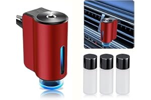 Shonoppy Smart Car Air Freshener Diffuser,Car Aroma Diffuser Air Freshener Spray Automatic with 3PCS Cologne Aromatherapy Oil