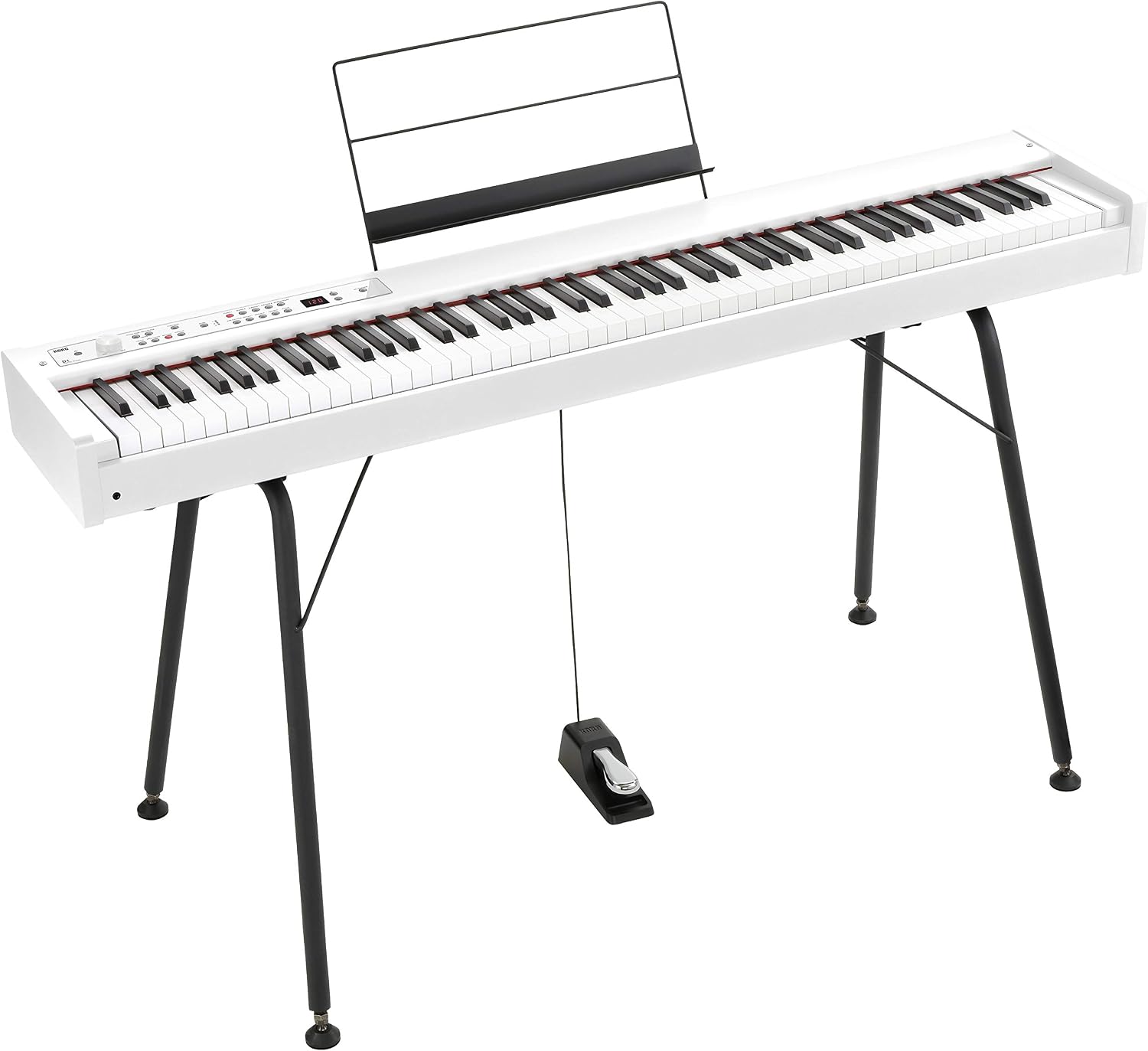Korg - D1 88 Key Digital Stage Piano - White D1-WH, 88-Key - Image 5