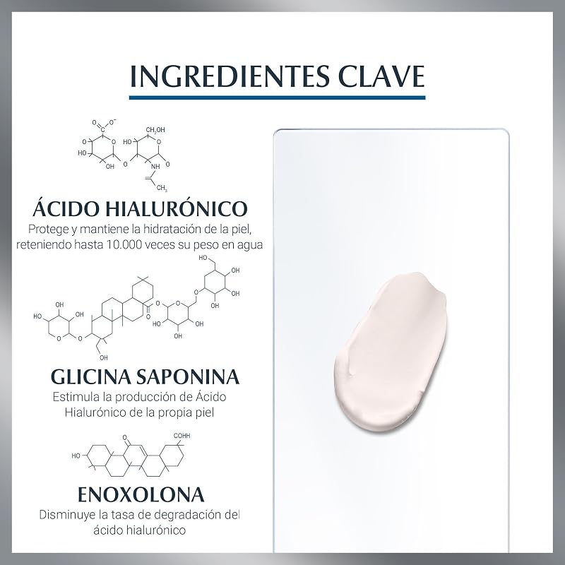 Hyaluron-Filler Crema de Día FPS 30 (50 ml), crema antiedad con acción antiarrugas e hidratante, con Ácido Hialurónico para una piel rejuvenecida, para todo tipo de pieles