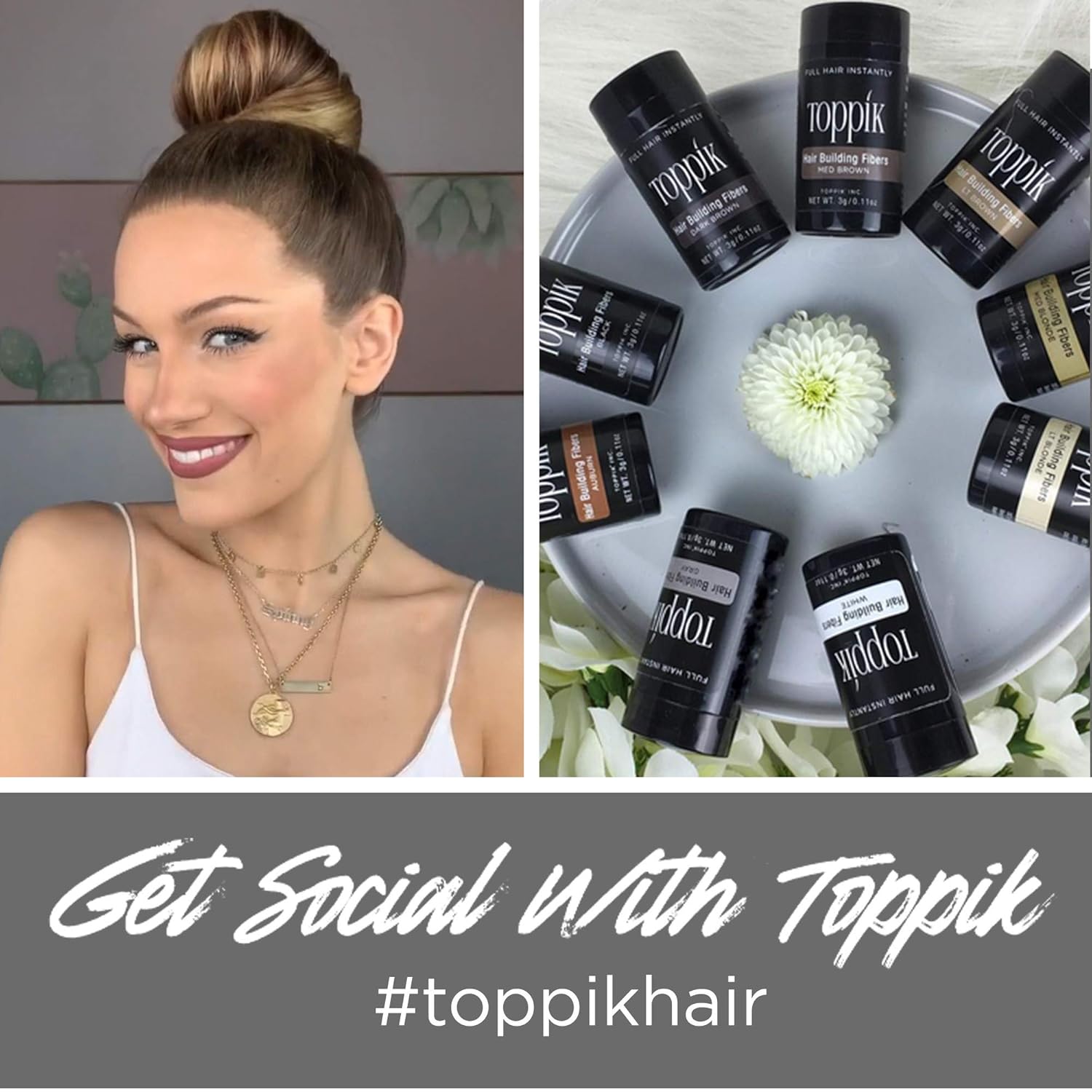 Toppik Hair Fattener Advanced Thickening Serum, 3.2OZ: Premium Beauty