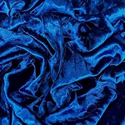 Ice Fabrics Stretch Crushed Velvet Fabric by The