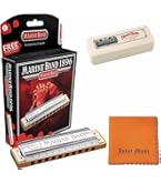 Amazon.com: Hohner Marine Band Harmonica Key of C with Hard Case