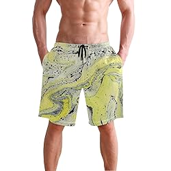 Aluy's boutique Men's Summer Cool Swim Trunks Quick