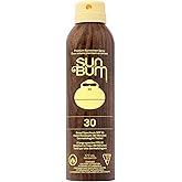 Sun Bum Original SPF 30 Sunscreen Spray, Vegan and Reef Friendly (Octinoxate & Oxybenzone Free) Broad Spectrum Moisturizing U
