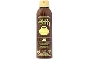 Sun Bum Original SPF 30 Sunscreen Spray - Broad Spectrum Moisturizing UVA/UVB Protection with Vitamin E - Vegan & Oxybenzone/