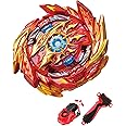 Bey Battling Burst Pro Series Super Hyperion String Launcher and Grip Pack Set, Right/Left Spin Bey Launcher & Grip with Spinning Top, Kid Toys for 8 Year Old Boys & Girls