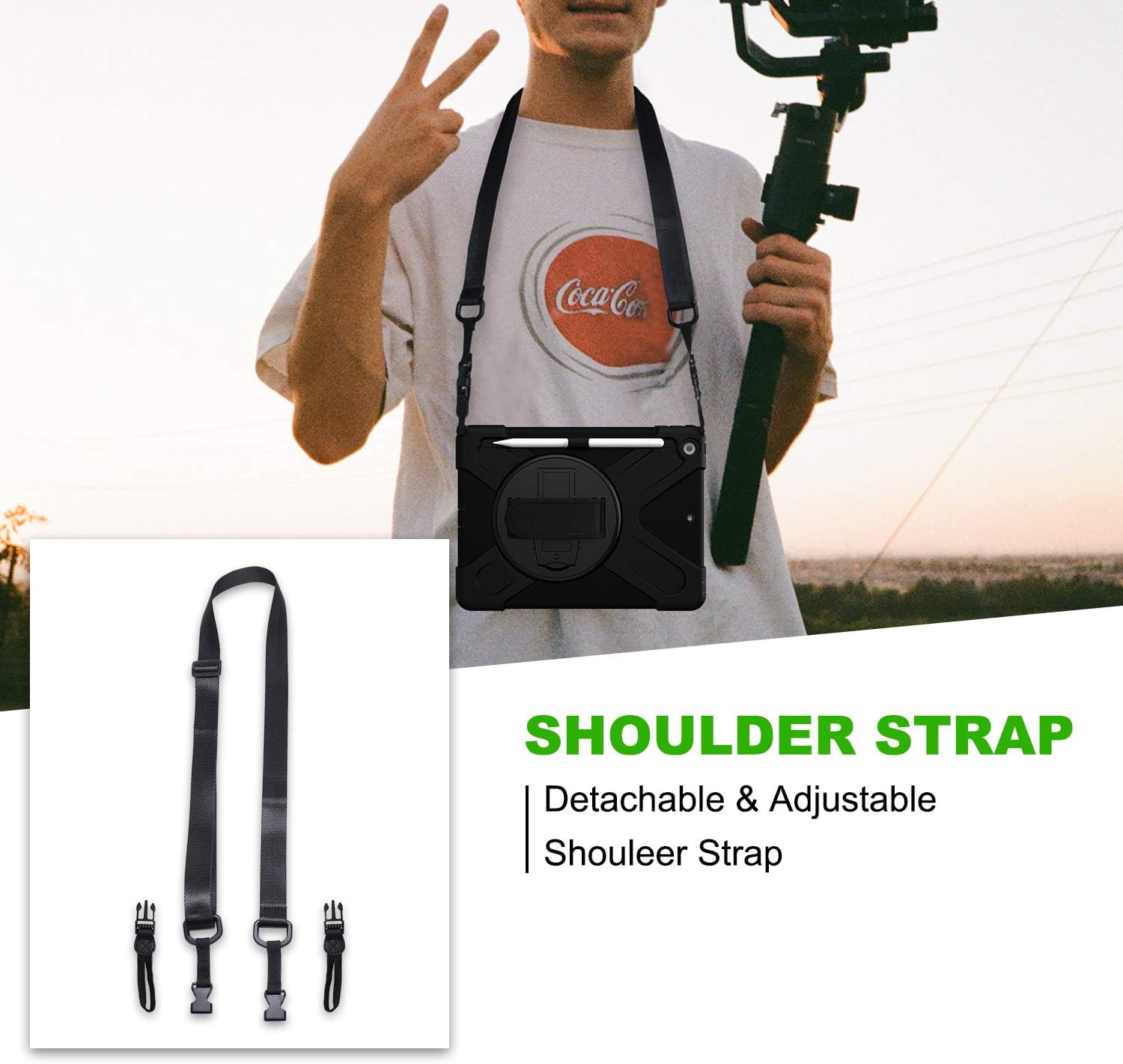 removable shoulder strap