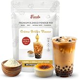 Fanale Premium Creme Brulee Bubble Tea Flavoring Powder | Perfect for Baking, Smoothies, Desserts and Drinks | Instant Flavoring Powder for Boba Milk Tea - 2.2 lb 1kg | PWD288