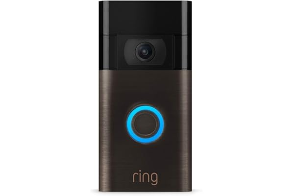 Ring Video Doorbell – 1080p HD video, improved motion detection, easy installation – Venetian Bronze