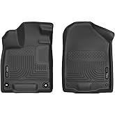 Husky Liners Weatherbeater Floor Mats | Fits 2017-2026 Honda Ridgeline | Front Row, 2-pc Black - 18431