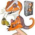 Ulinca Dinosaurs for Boys - Untamed T-Rex - Interactive Collectible Dinosaur Mini for Girls - Ironjaw