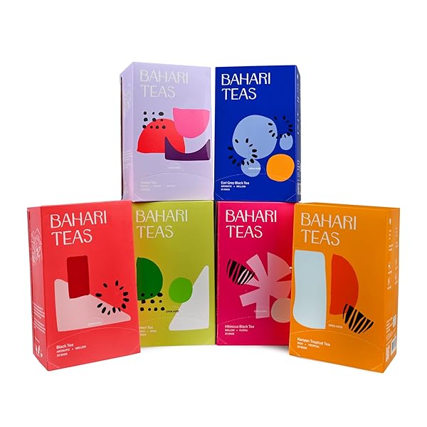 BAHARI TEAS -KENYAN GROWN EARL GREY BLACK TEA (20 TEA BAGS)