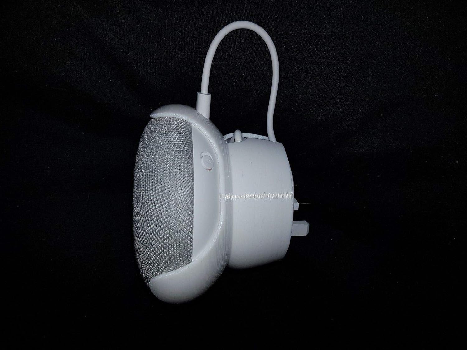 google home mini power socket mount