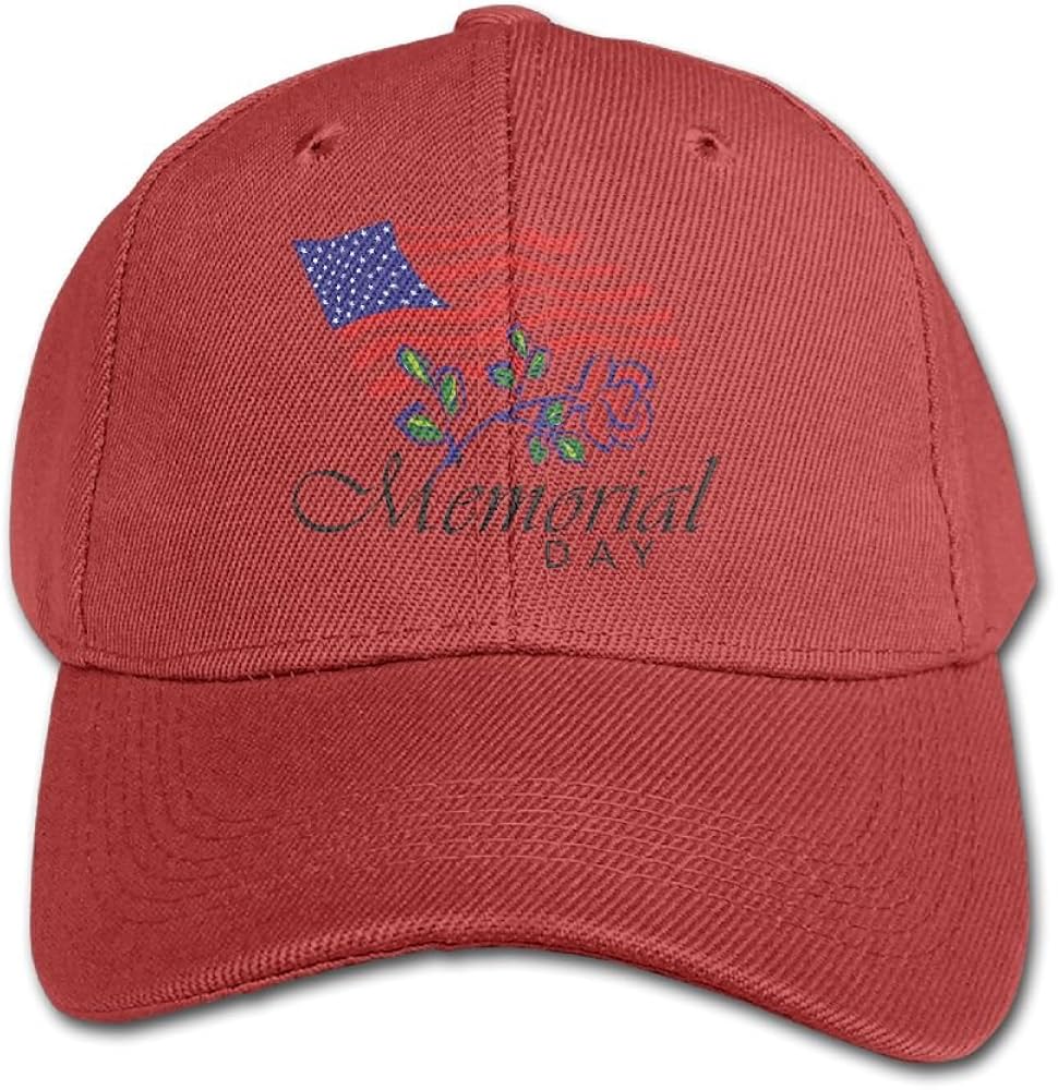 Memorial Day Adjustable Snapback HipHop Baseball Hat Cap