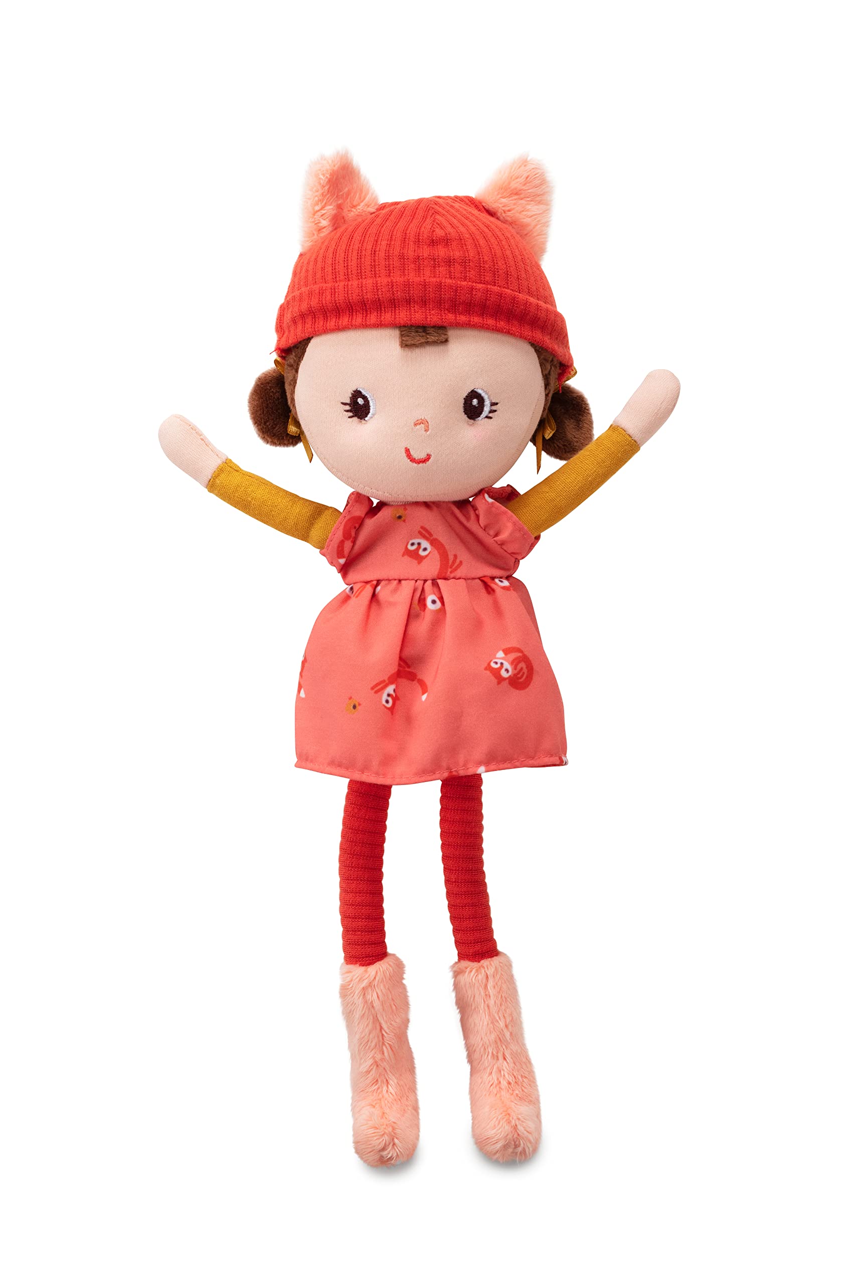 LILLIPUTIENS - Alice Cuddly Doll in Soft Fabric with Pointed Ears, Decorative Gift Box - Stimulates Fine Motor Skills and Imagination - Educational Toy - Ideal for Children from 2 Years - 83383 — image 1