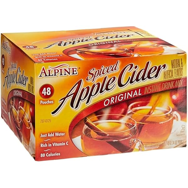 Amazon.com : Alpine Spiced Apple Cider Drink Mix, Original