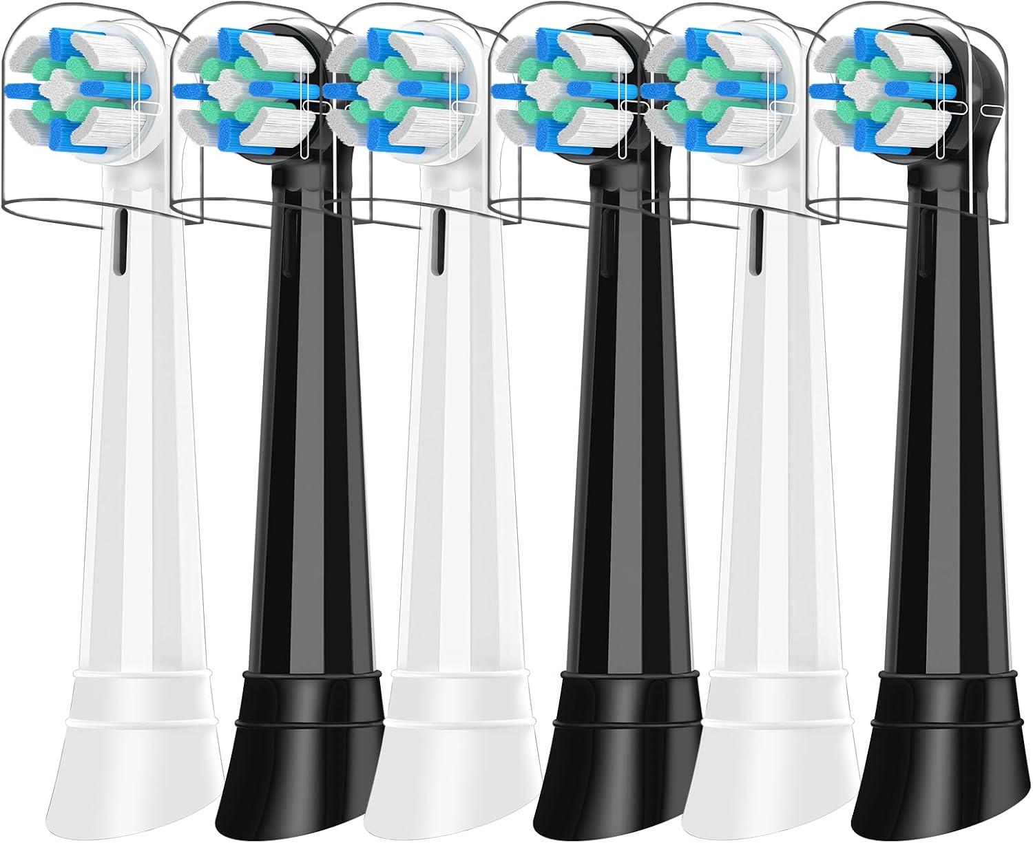 iO Replacement Heads Compatible with Oral B iO, 6 Pack Toothbrush Heads Compatible with iO 2/3/4/5/6/7/8/9/10 Series Electric Toothbrush