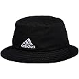 adidas Women's Essentials Plus Bucket Hat, Black/White, One Size