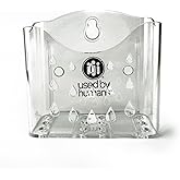 Used by Humans™ Ultimate Scrub Sponge Storage Holder - Drip Dry Freshness - Space Saving Sink Mount - Kitchen Sink Caddy and Organizer - Scrub Sponge Not Included.