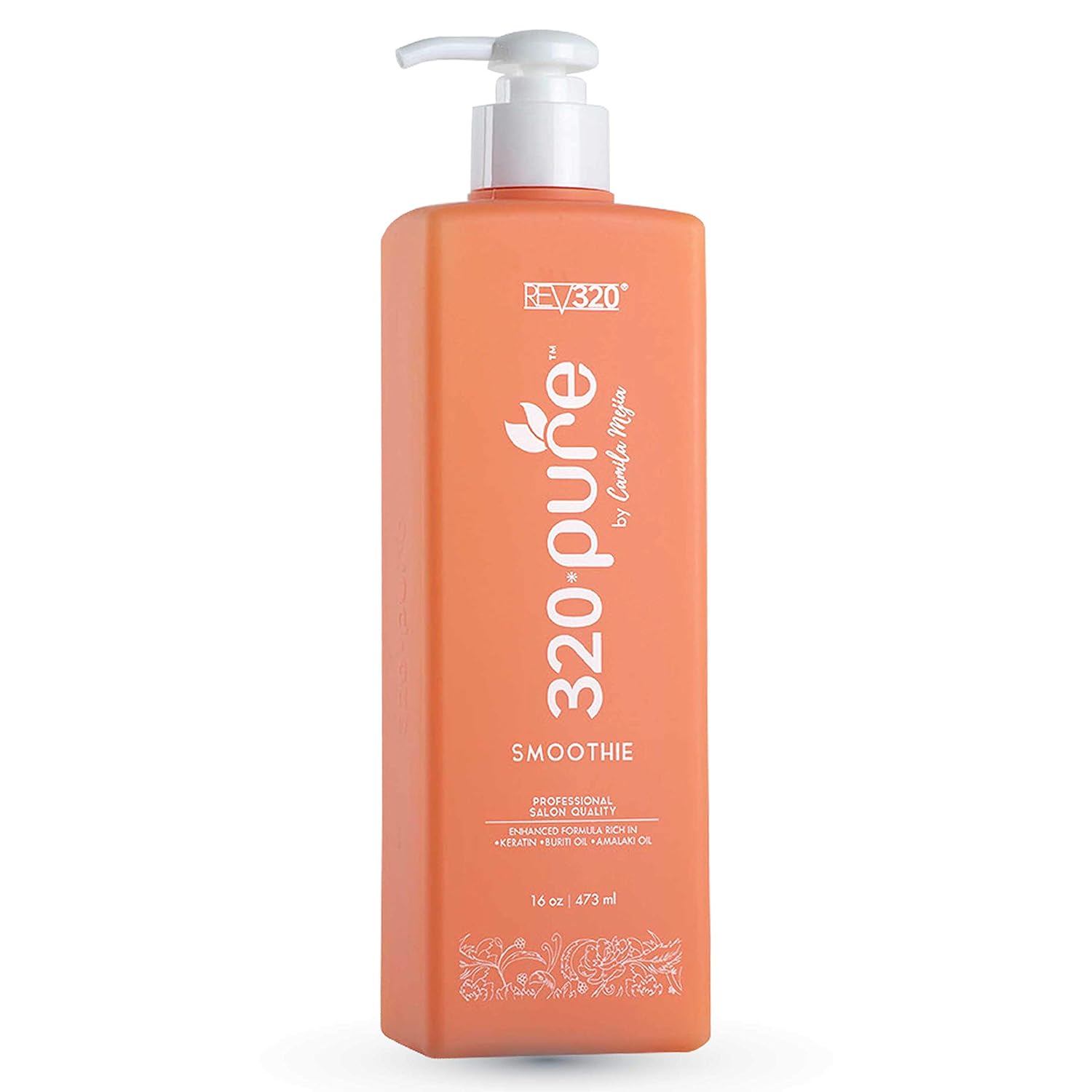 320 PURE SMOOTHIE - Leave In Conditioner - 100% Pure Extracts - Frizz Control Lock In Moisture (16oz)