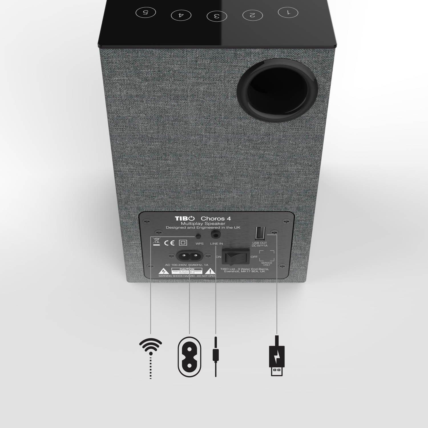 tibo choros tap bluetooth speaker