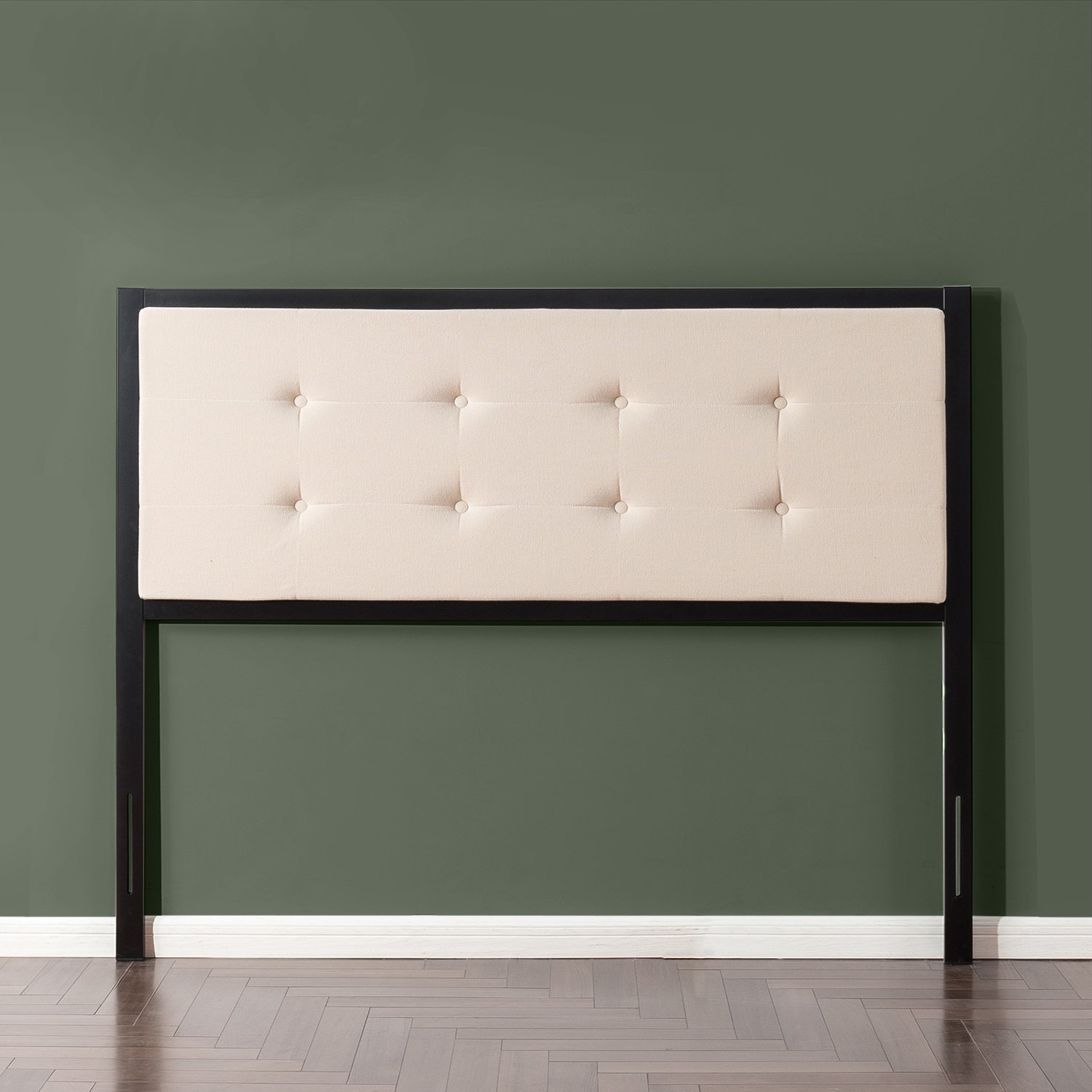 Best Upholstered Headboard Queen Taupe Platform Bed