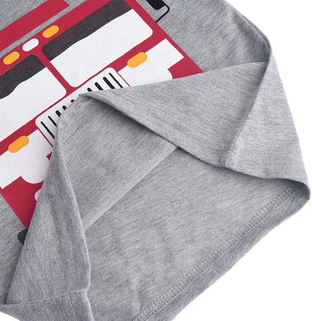 Raye Short Pantalon Court Vetements Pour Enfant 12 Mois 5 Ans Wolfleague Ensemble Bebe Garcon Filles T Shirt Manche Courte Chemise Camion De Pompiers Haut Tops Bebe Vetements Mosquitocontrolequipment Com