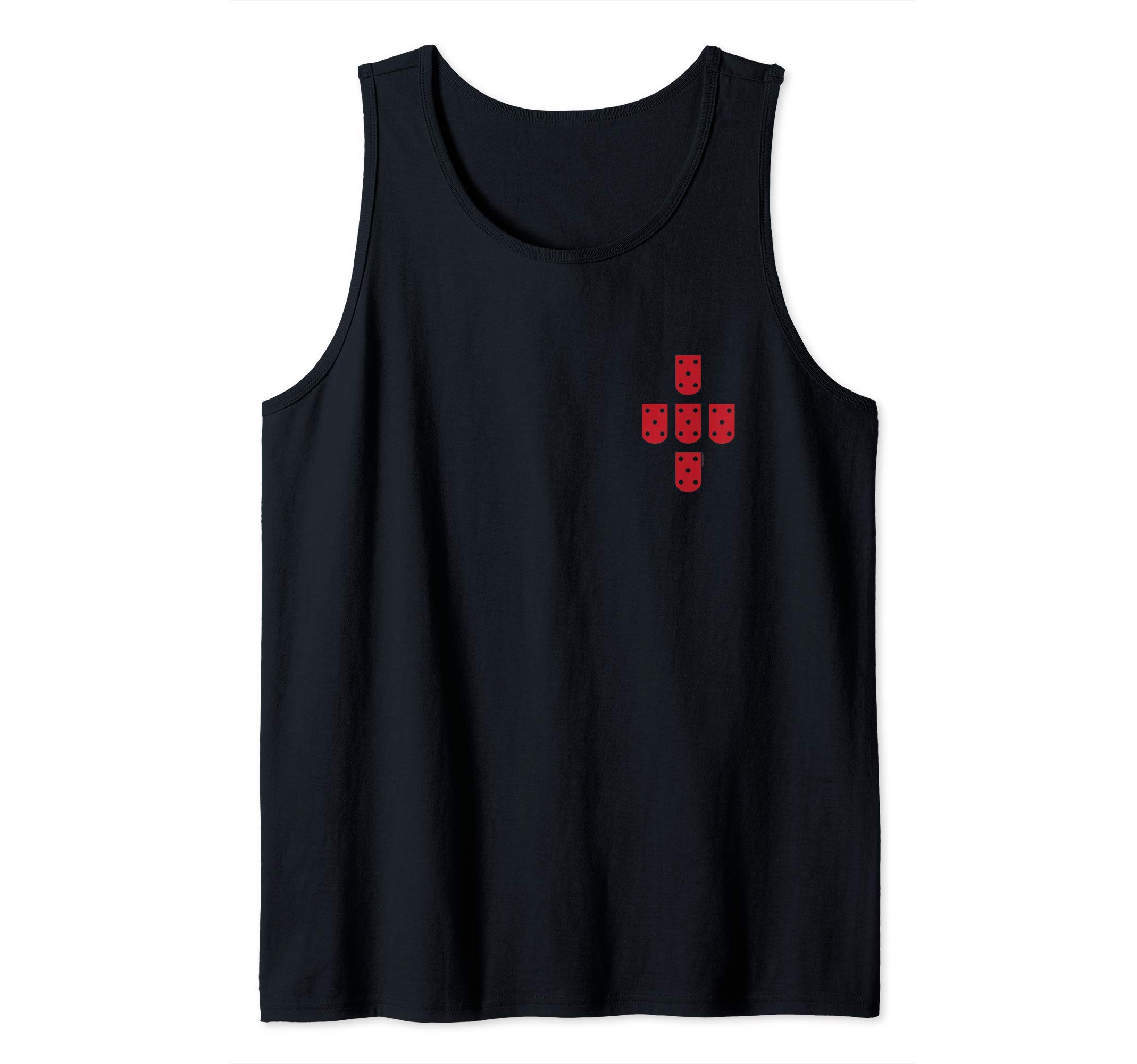 Portugal Red Chest Quinas Tank Top