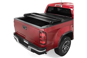 oEdRo Soft Tri-Fold Truck Bed Tonneau Cover Compatible with 2015-2025 Chevy Colorado/GMC Canyon with 5.2 ft Bed