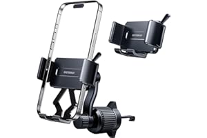 DICMKY 360 Rotatable Car Vent Phone Mount [No Blocking Air Vent] Universal Clip Vehicle Cell Phone Holder Stand Hands Free, F