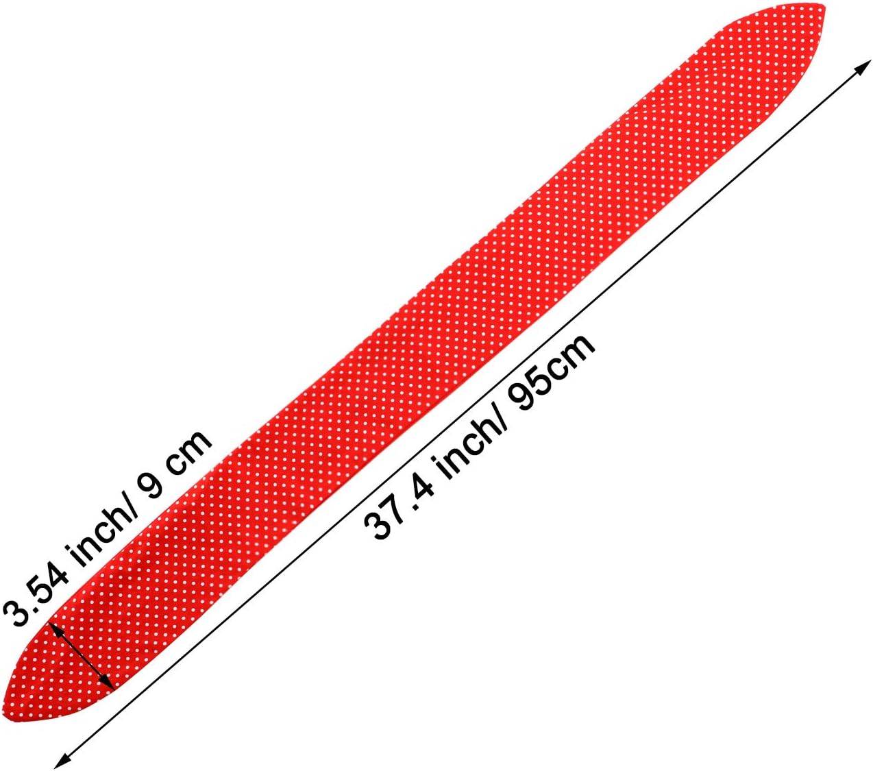 Hicarer Red Polka Dot Bow Headbands Cute Bandana Headbands Retro 50s Hair Accessories Vintage Hair Accessories for Women (Small Dots) - Image 3