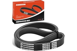 A-Premium 252122GGA1 Engine Serpentine Drive Belt Compatible with Hyundai Sonata 15-19, Santa Fe 19-20, Tucson 18-21 & Kia Op