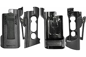 FASCINATACC PMLN5880 PMLN5880A PMLN7902A Universal Holster Holder Carry Case for APX 6000XE APX 8000XE Portable Radio with 3 inch Belt Clip