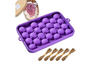 XLANMAY Silicone DIY Soap Making Kit Grape Soaps Molds Exquisite Mold for Handmade Soap Making Gift (Without Soaps)