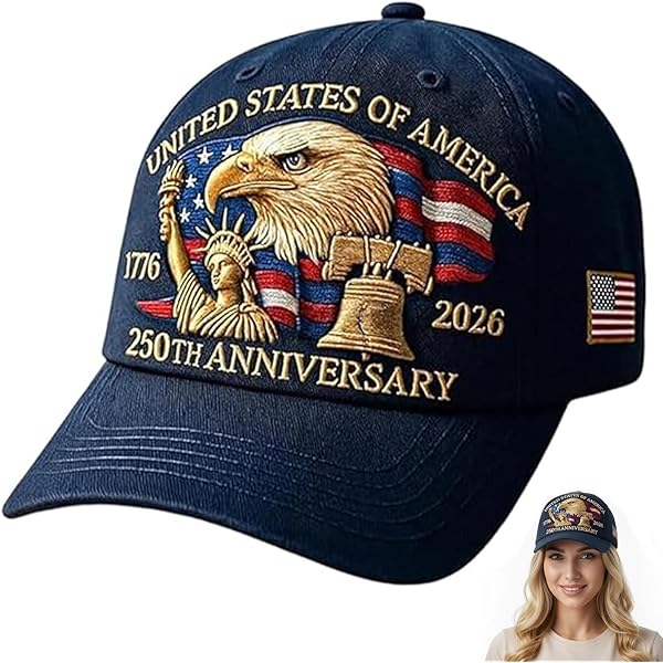 Amazon.com: Eagle – United States 250th Anniversary Hat