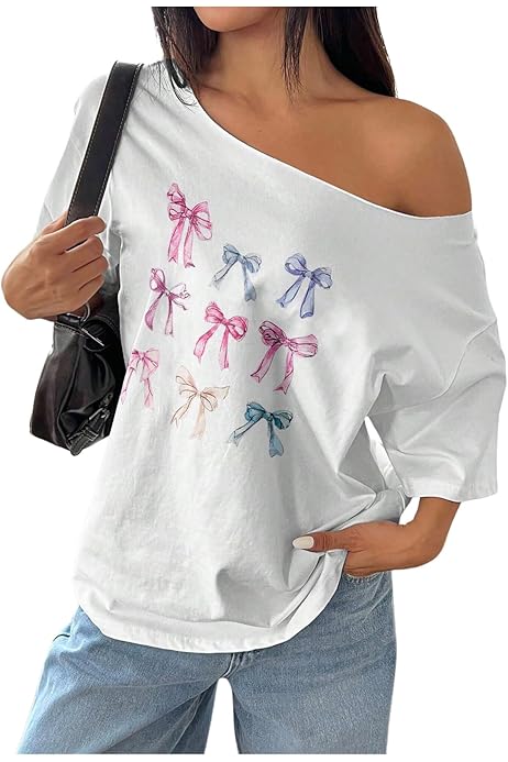 Makemechic Tapered Tops MakeMeChic Women's Y2K Off-Shoulder