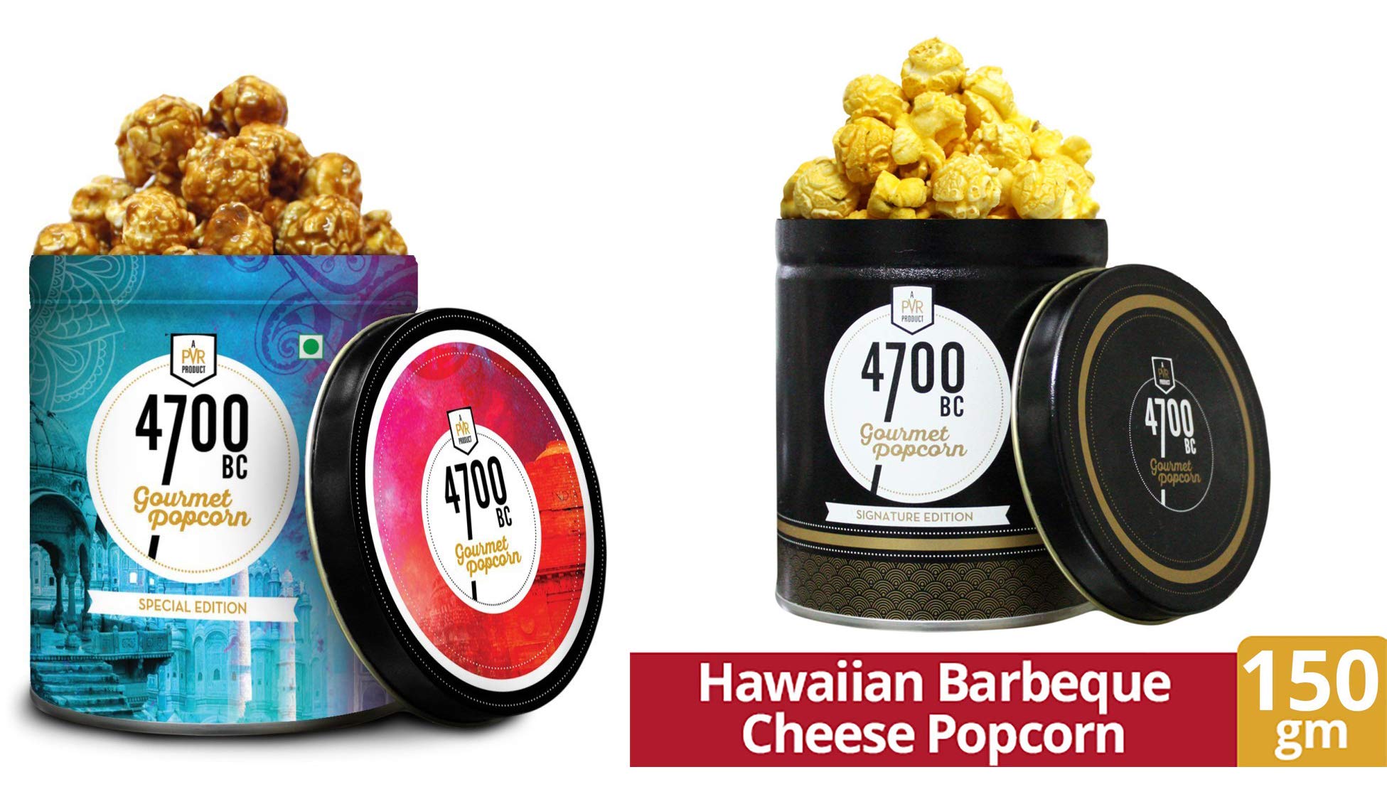 Buy 4700BC Himalayan Salt Caramel Popcorn, Tin, 110g and 4700BC