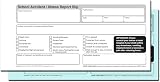 Cherry Printers 2-Part NCR Accident Report Book 50 Sets 210x99mm 10 Pack view 3