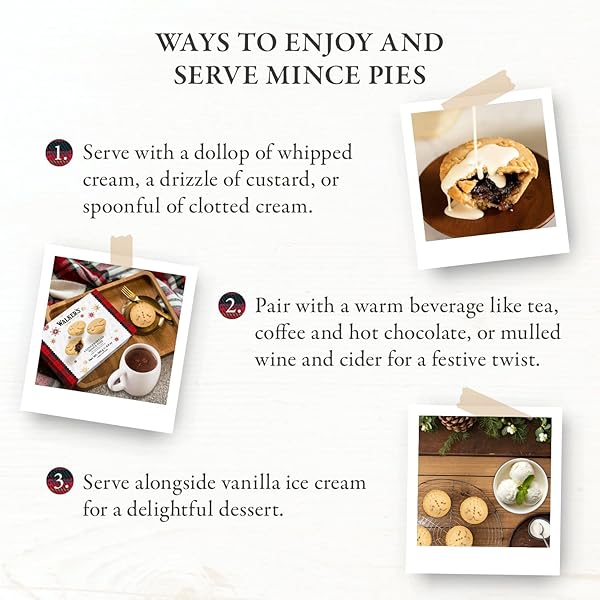 WALKER’S GINGERBREAD MINCE PIES – 4 COUNT (8.6 OZ)- HOLIDAY TREATS AND DESSERTS FROM SCOTLAND