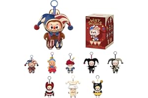 POP MART WHY SO SERIOUS Series-Vinyl Plush Pendant Blind Box Figures, Random Design Action Figures, Collectible Toys for Home