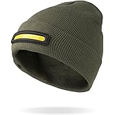 Night Scope Night Watch Rechargeable LED Beanie with Additional Rear Safety Light
