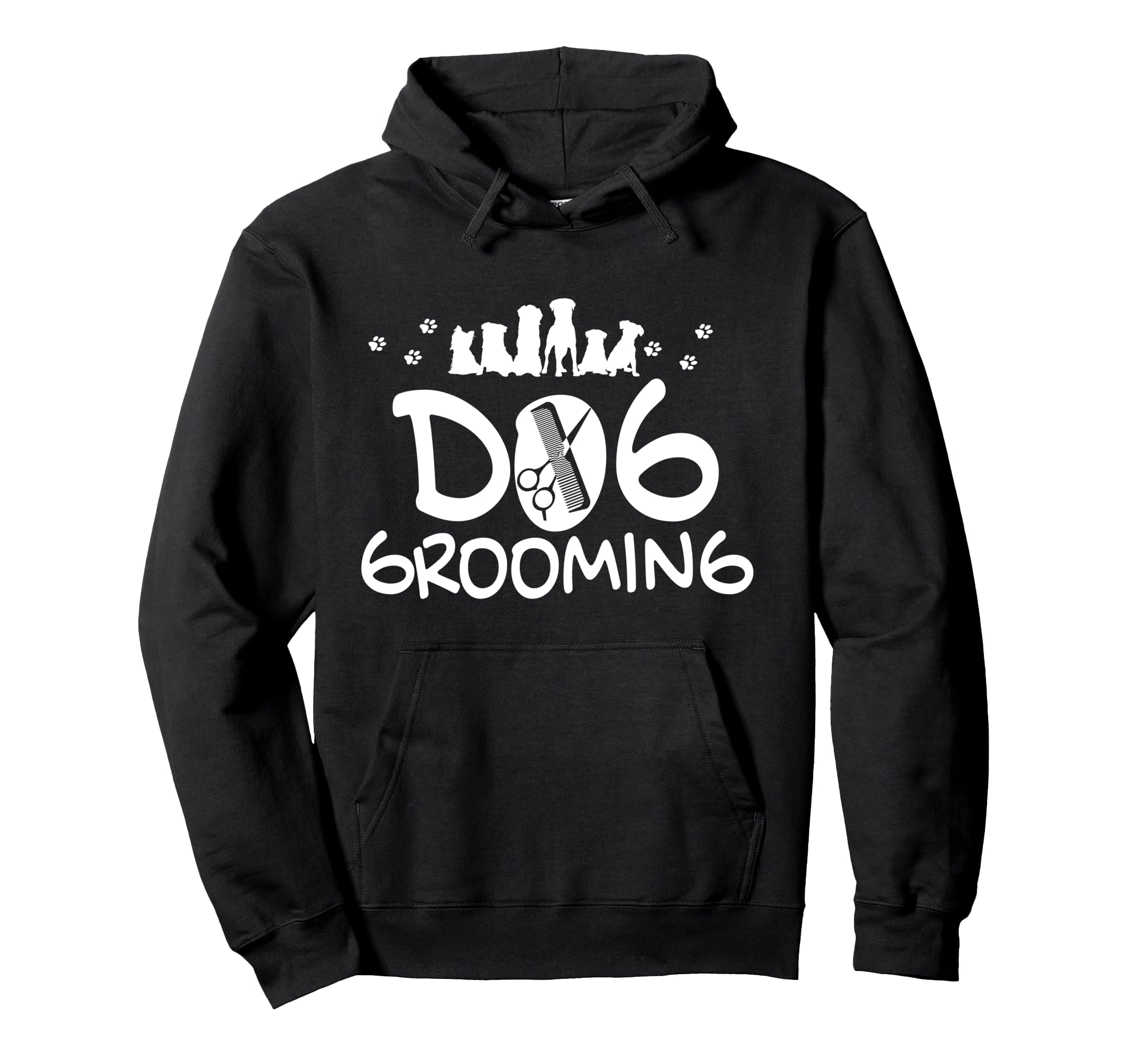 Dog Groomer Professional Pet Grooming Gear Shop Parlor Gift Pullover Hoodie