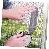 Homoyoyo Grey Screen Repair Tape 50mm x 2m - Window Mesh Fix Self-Adhesive view 2
