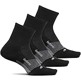 Feetures Merino 10 Ultra Light Cushion Mini Crew Sock - Wool Socks for Women & Men - (1 Pair)