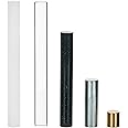 Eisco Labs Equal Mass Density Cylinder Set - Aluminum, Brass, Nylon, Acylic, and PVC
