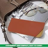 SenZee Glasses Cases 6 Pack Soft PU Leather Spectacle Pouch 17.5x7.5cm view 5