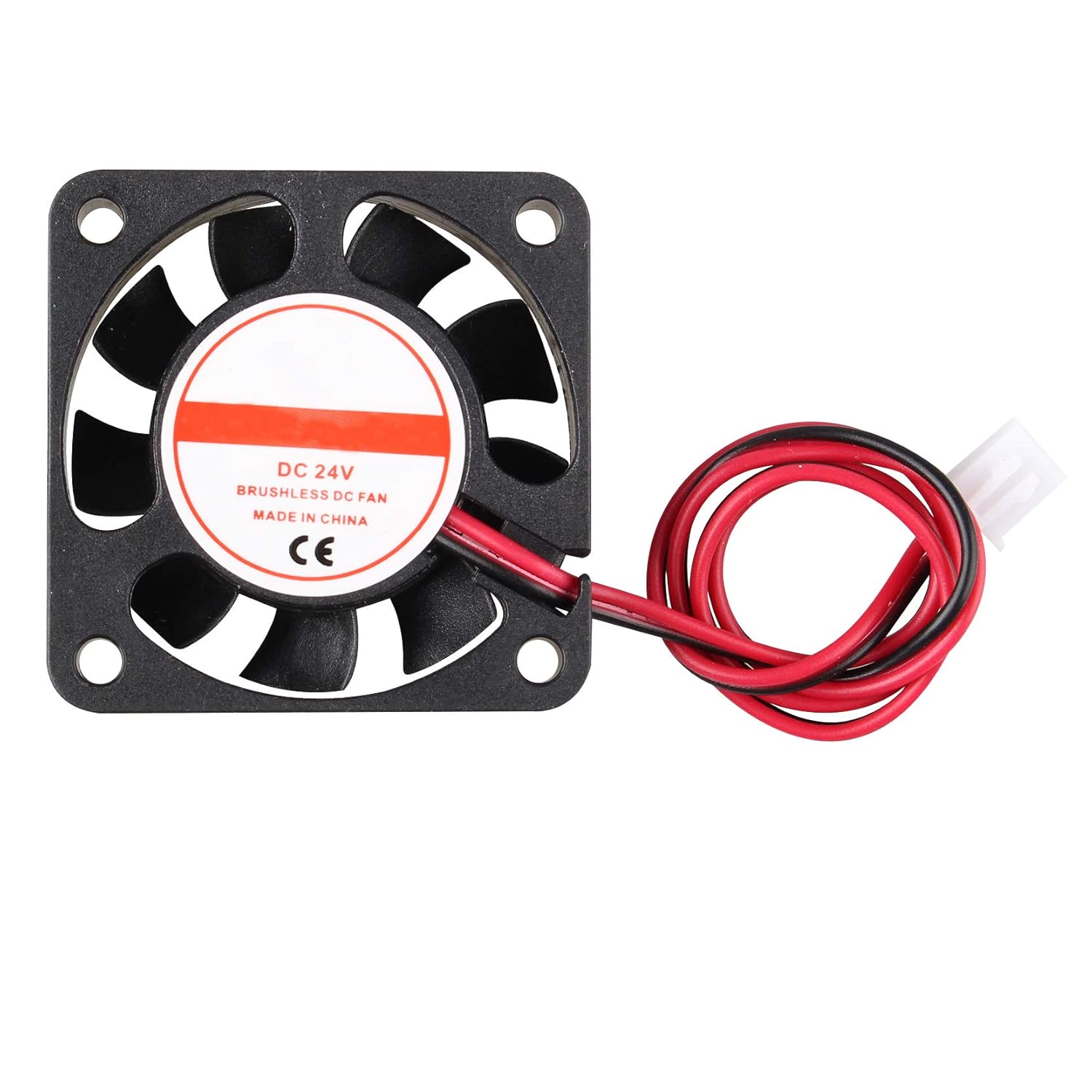 Jopto 3D Printer Fan DC 24V Cooling Fan 2 Pin 4010 40 x 40 x 10mm Compatible with3D Printer Extruder Makerbot and DC 24V Hydraulic Turbo Cooling Brushless Fan Compatible with Ender 3 3D Printer - Image 4