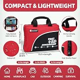 General Medi 160 Piece Premium First Aid Kit Red with Ice Pack & Emergency view 3