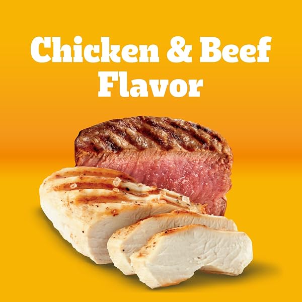 PEDIGREE TWISTY CHEWS SMALL LONG-LASTING DOG TREATS CHICKEN & BEEF FLAVOR, 9.17 OZ. POUCH, PACK OF 4 (40 COUNT)